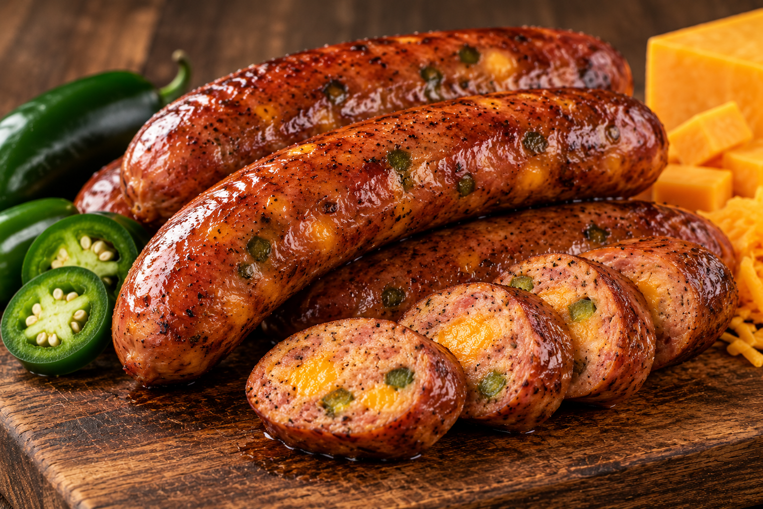 Fresh handcrafted sausages